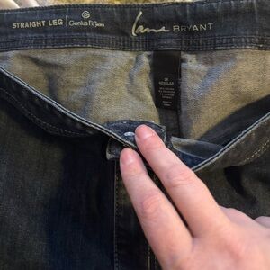 Lane Bryant Blue Straight Leg Jeans